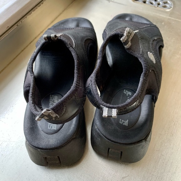 chunky black y2k Skechers Jam Ups platform sandals - Picture 10 of 16